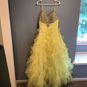 Yellow Prom Dress